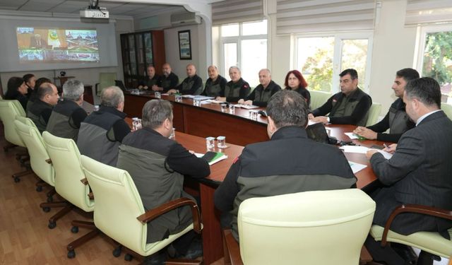 Orman Bölge Müdürlüğünde Ekim Ayı Değerlendirmesi
