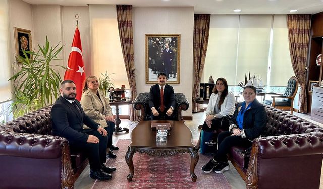 Hopa ADD’den Kaymakam Karakaya’ya Ziyaret