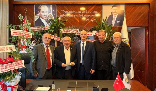 Hatinoğlu’na Hayırlı Olsun Ziyareti