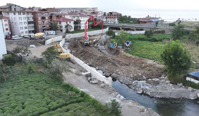 Taşkın Kontrol Yatırımları Tüm Hızıyla Devam Ediyor