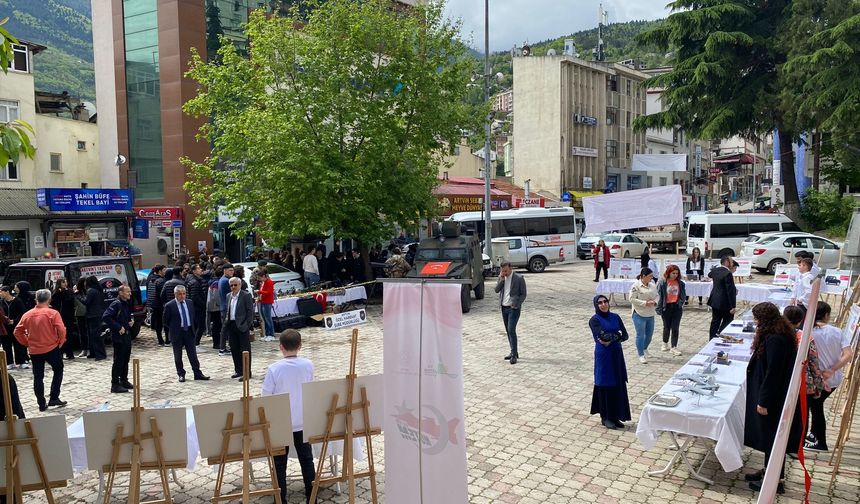 'Milli Üretim Teknolojik Eserler Maketleri' sergisi açıldı