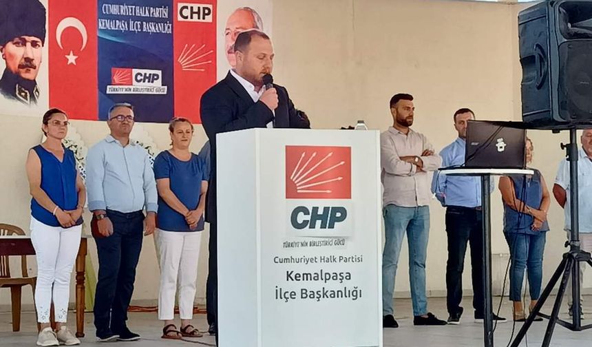 Yeni CHP Kemalpaşa İlçe Başkanı belli oldu