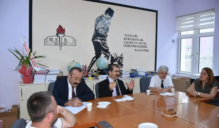 Değerlendirme toplantısı yapıldı