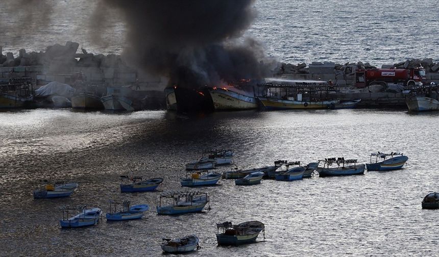 İsrail'in saldırıları balıkçıları da "vuruyor"