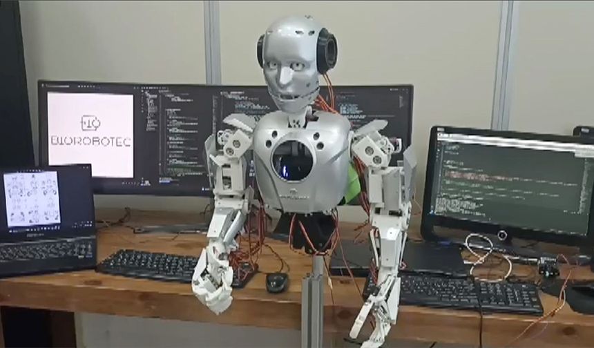 Türk Robotun Geliştirilmesi İçin Yapay Zeka Çalışmaları Sürüyor
