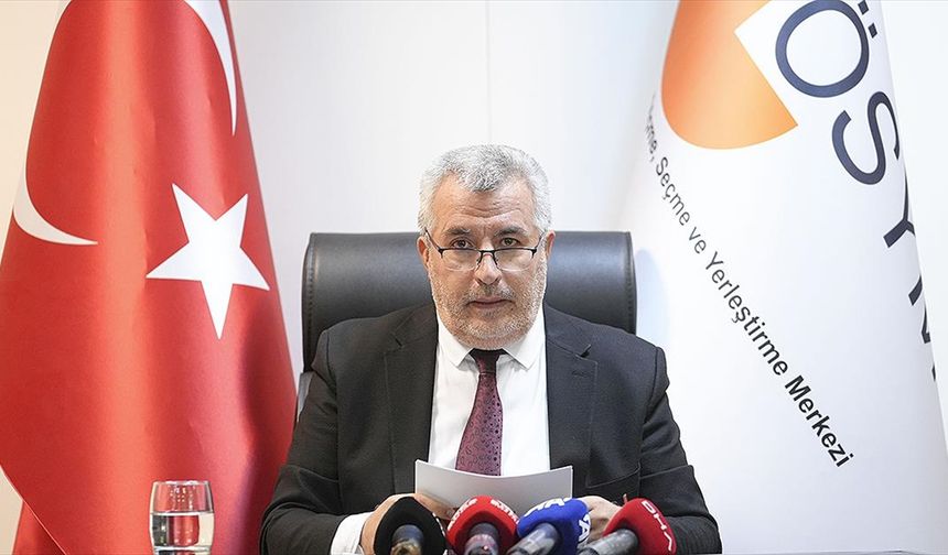 ÖSYM Başkanı Ersoy'dan KPSS'ye Yönelik İtirazlara İlişkin Açıklama