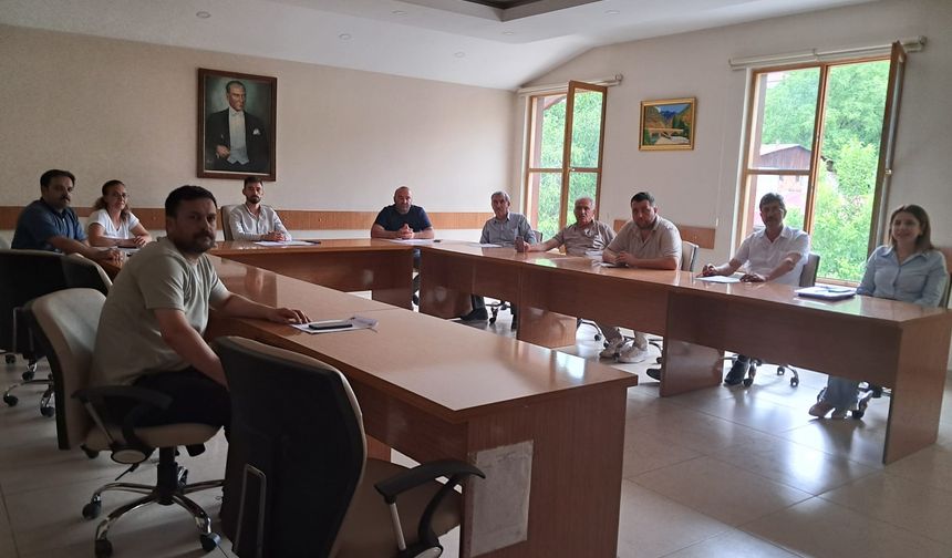 Temmuz ayı belediye meclis toplantısı yapıldı