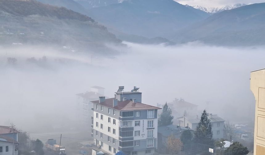 Ardanuç'ta Sisli Bir Sabah