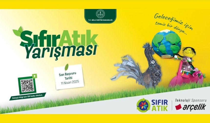 MEB'in Düzenlediği "Sıfır Atık Yarışması" Başvuruları Başladı