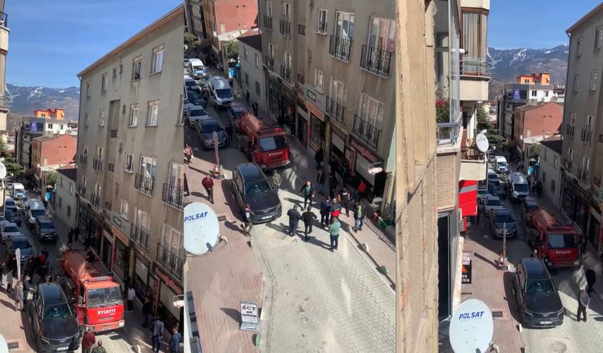 İtfaiye Yolda Kaldı: Trafik Felç Oldu