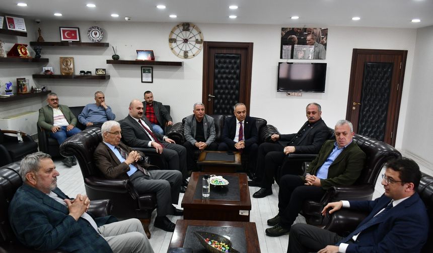 CHP’li Vekillerden Başkan Erdem’e Ziyaret