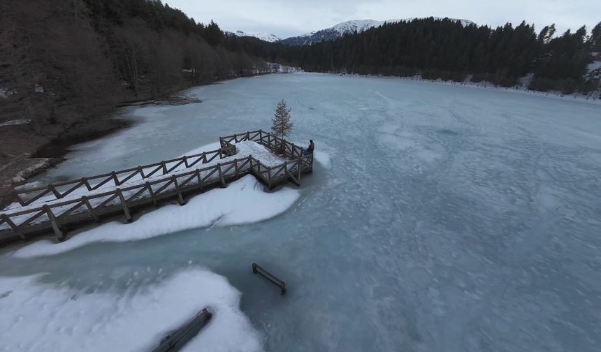Şavşat Karagöl’den Son Kar Manzaraları