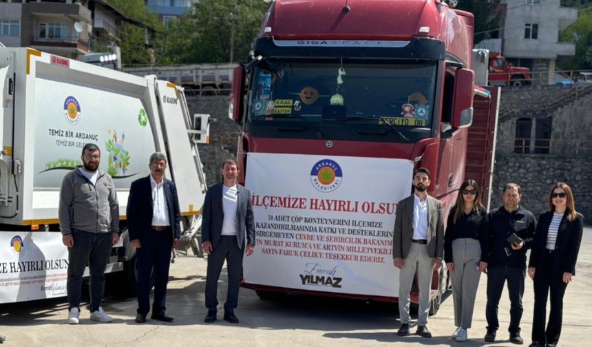 Ardanuç Belediyesi Araç Filosunu Güçlendirdi