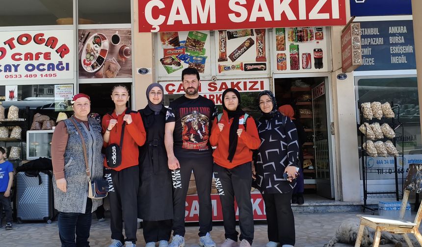 Artvin’in Şampiyonları Yola Çıktı