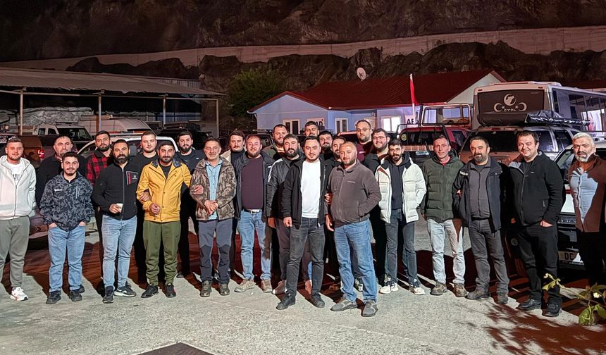 Artvin Offroad Kulübü’nde Bayrak Değişimi
