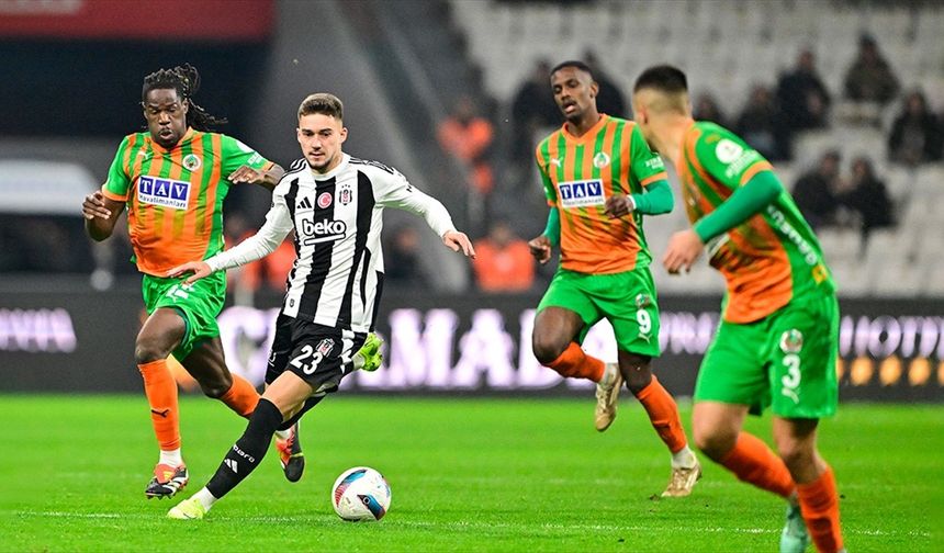 Beşiktaş, Süper Lig'in 36. Haftasında Yarın Alanyaspor ile Karşılaşacak