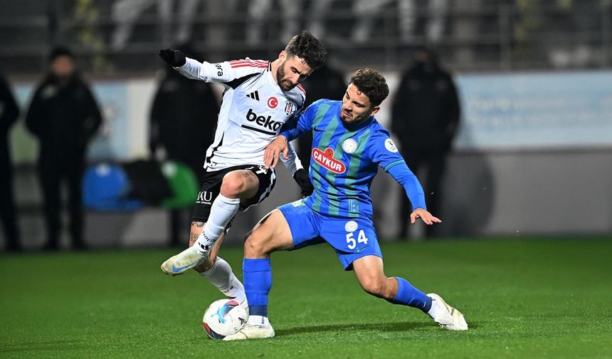 Beşiktaş, Süper Lig'in 37. Haftasında Yarın Çaykur Rizespor'u Ağırlayacak