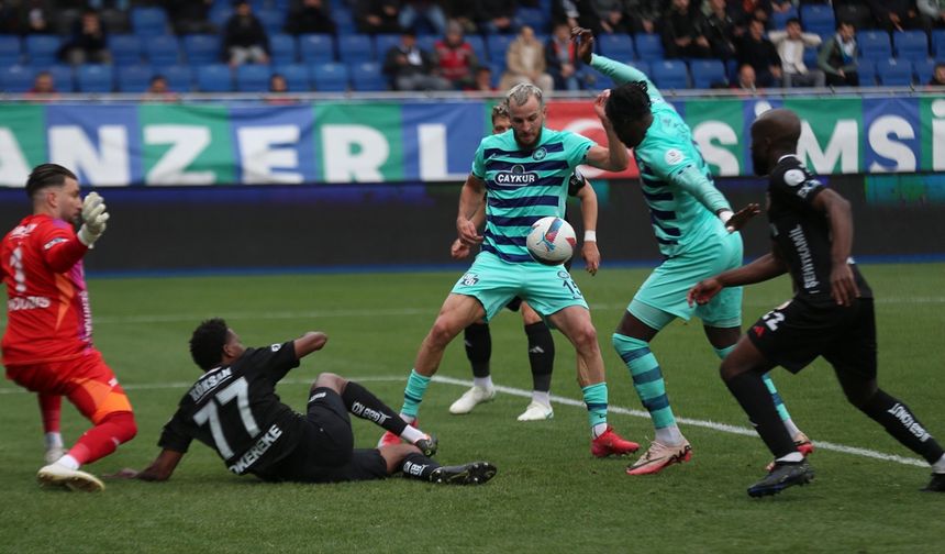 Çaykur Rizespor, Gaziantep FK'yi mağlup etti
