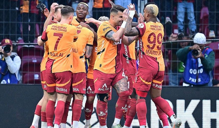 Galatasaray, Süper Lig'de 25. şampiyonluğa bir adım uzakta