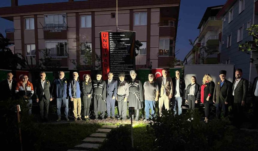 Samsun’da Çerkesler Atalarını Andı