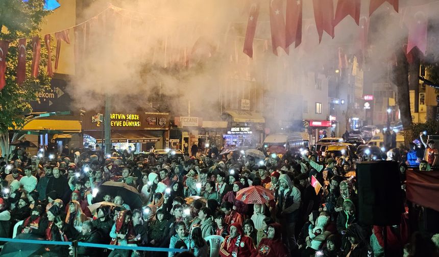 Galatasaray'ın 25. Şampiyonluğu Artvin'de Coşkuyla Kutlandı