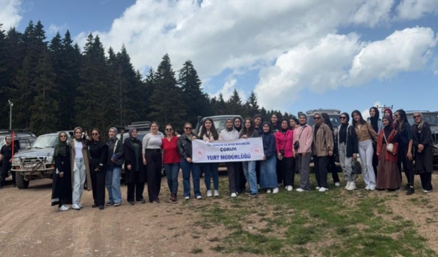 Gençler Off-Road’la Doğayı Keşfetti