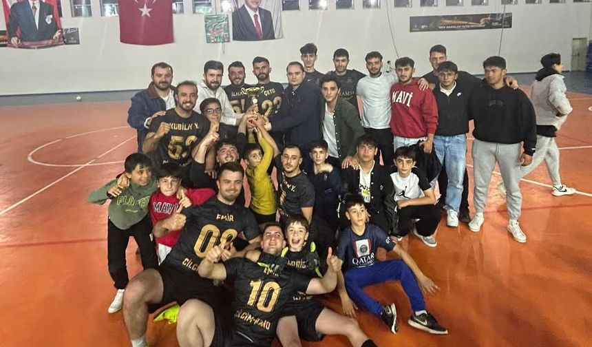 FUTSAL TURNUVASININ ŞAMPİYONU ÇİLÇİM-KANO OLDU!