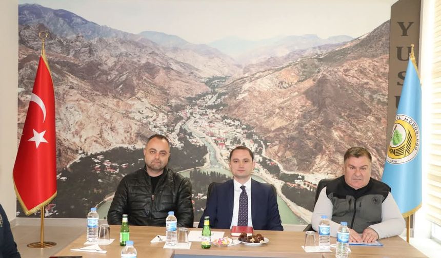 ORMAN YANGINLARI İLE MÜCADELE KOMİSYONU TOPLANDI