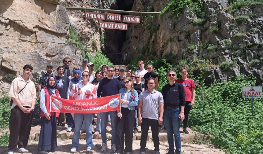 Artvin, Erasmus+ Öğrencilerini Ağırladı