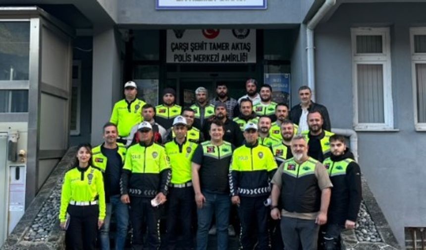 Motorculara Trafik Semineri Düzenlendi