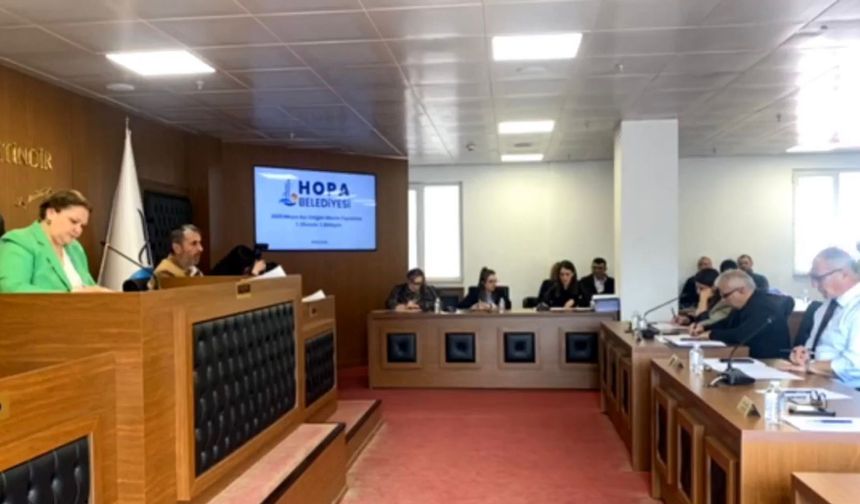 Hopa Meclisi Mayıs Toplantısı Gerçekleşti