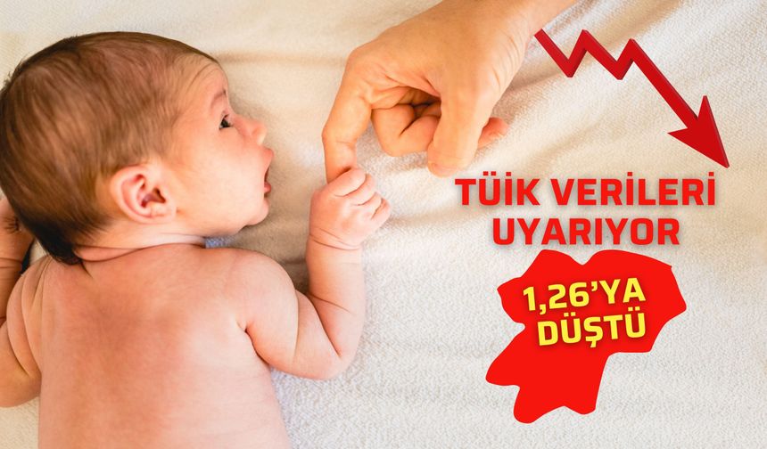 Doğurganlık Hızı Türkiye Ortalamasının Altında