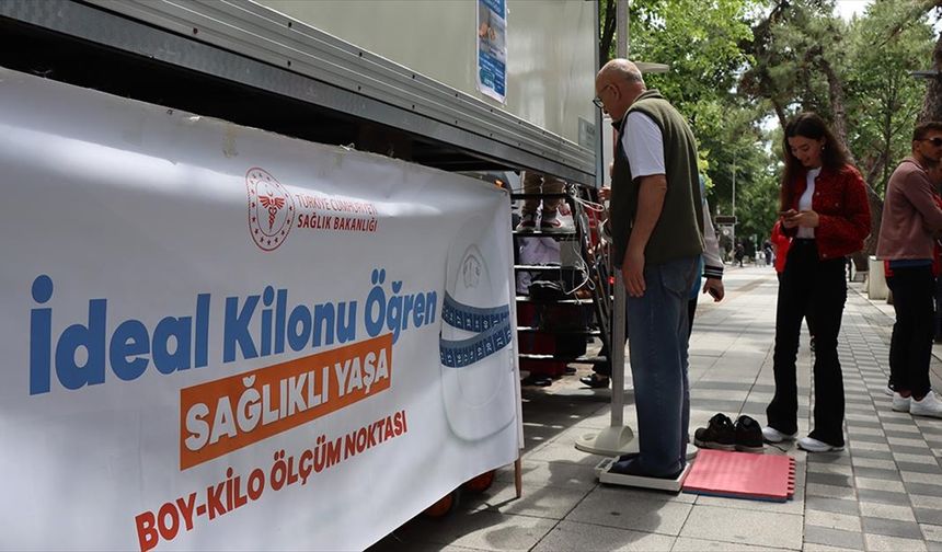 "İdeal Kilonu Öğren, Sağlıklı Yaşa" kampanyasına 6 haftada yaklaşık 5 milyon kişi katıldı