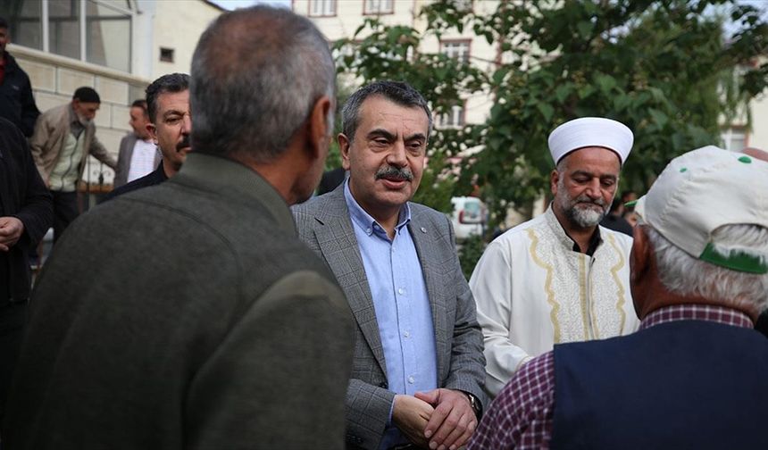 Milli Eğitim Bakanı Tekin: "Terörsüz Türkiye" süreci bizim bu bayramdaki heyecanımızı biraz daha artırdı