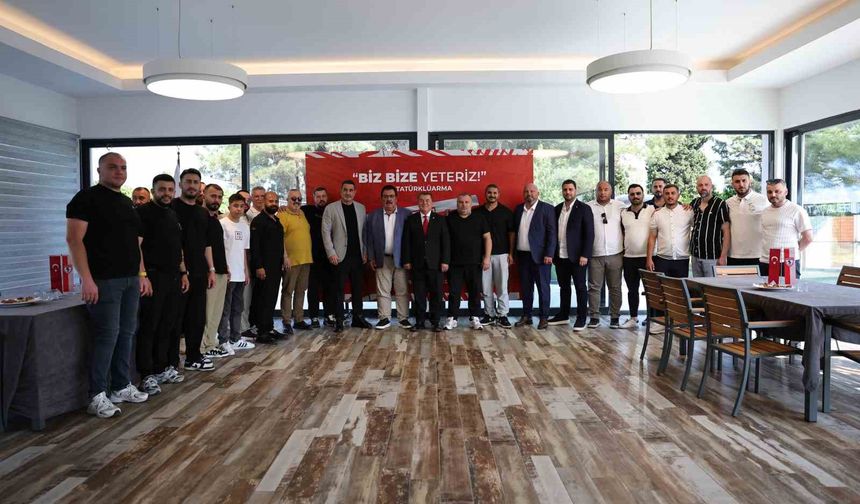 Samsunspor bayramlaştı