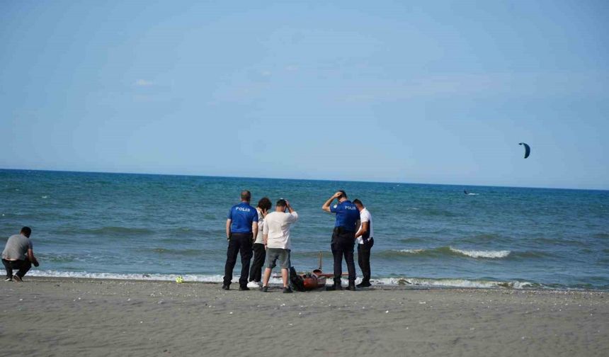 Şimşek İHA Samsun’da Sahile Vurdu