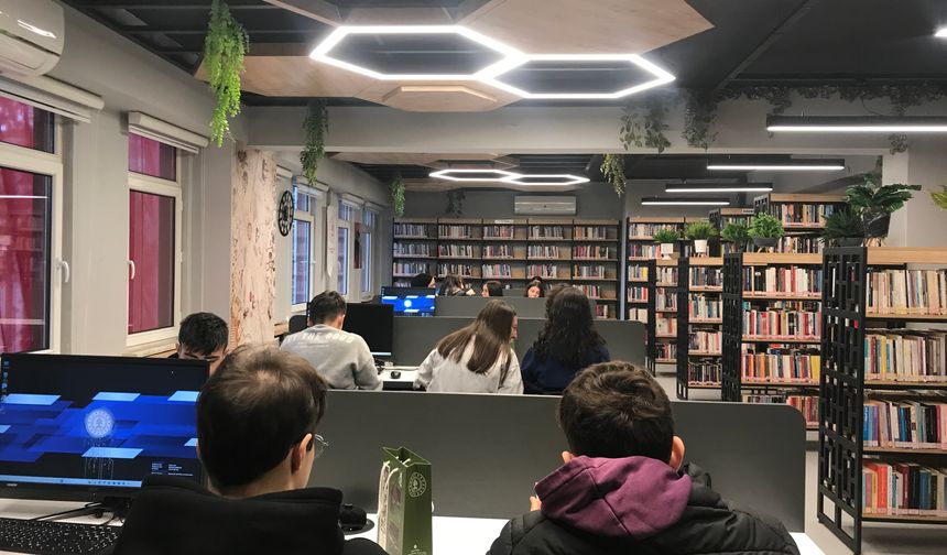 Artvin’de Kütüphanelere Yoğun İlgi