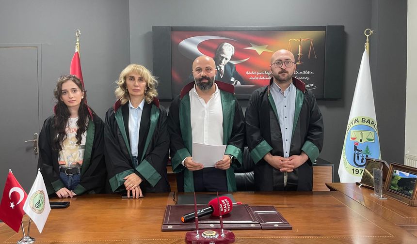 Artvin Barosu'ndan Torba Yasa Tepkisi