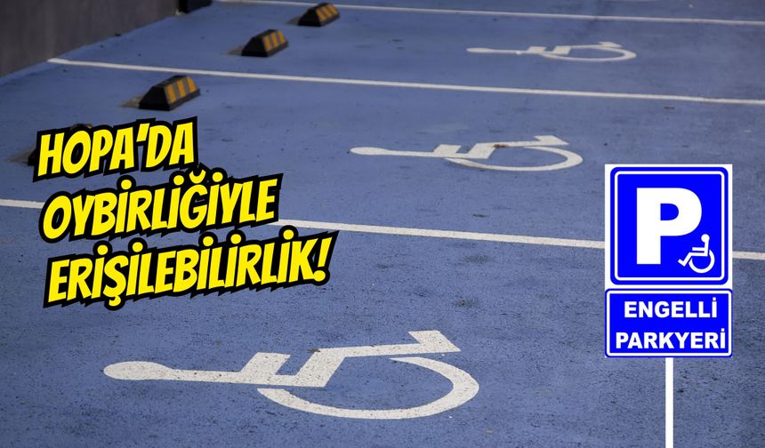 Hopa Belediyesi’nden Engelli Dostu Adım