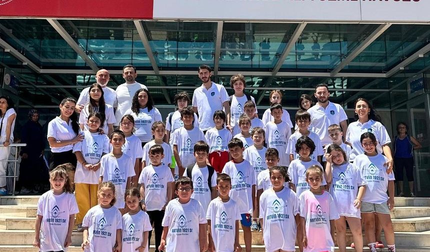Artvin 1921 Spor Yüzme Derslerine Başladı