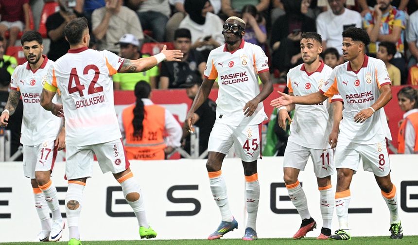 Galatasaray, Süper Lig'de yarın Çaykur Rizespor'u konuk edecek