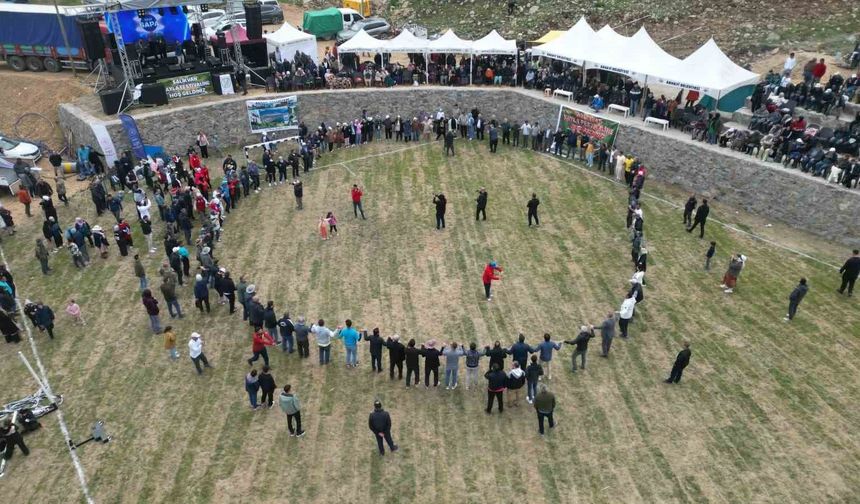 Salikvan Yayla Festivali 16 yıl aradan sonra yeniden düzenlendi