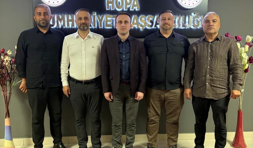 Hopa TSO Başsavcı Bulutoğlu’nu Ziyaret Etti