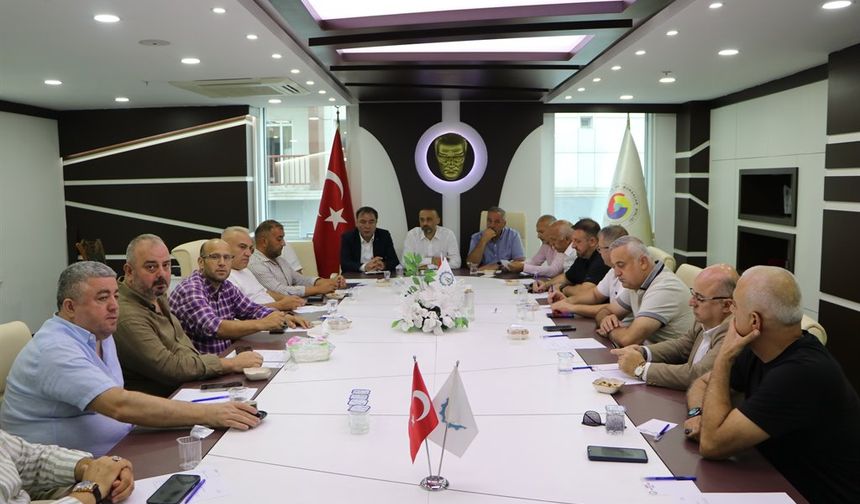 Artvin Borsa ve Odaları Koordinasyon Kurulu Hopa’da Toplandı