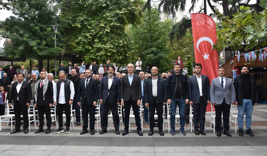 Trabzon'da 'Ahilik Haftası' kapsamında tören düzenlendi