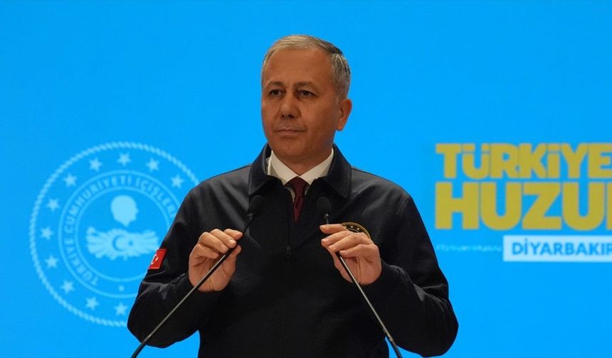 İçişleri Bakanı Yerlikaya: 'Terörsüz Türkiye' bir 'milli mücadele' sahasıdır