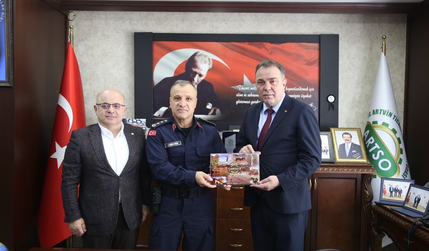 Başkonak’tan ARTSO’ya Ziyaret
