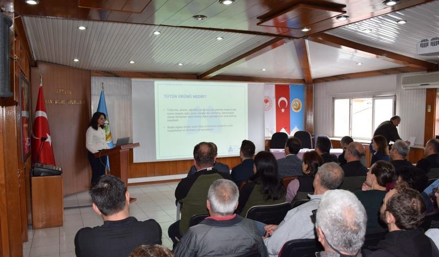 Artvin’de “Dumansız Şehir” Farkındalık Etkinliği