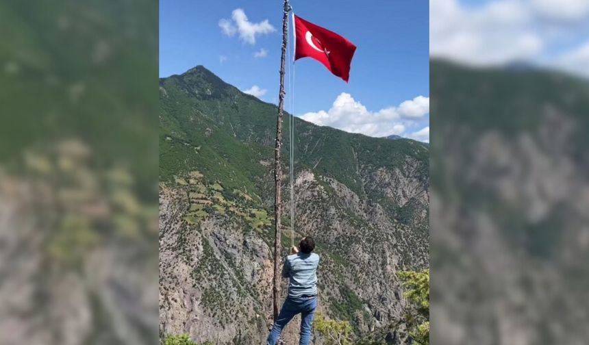 Bağlıca Köyü’nden Bayrak Direği Talebi