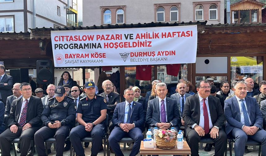 Şavşat’ta Ahilik Haftası ve Cittaslow Sunday Coşkusu